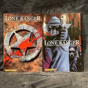 The Lone Ranger Comics Issues 2 4 Dynamite Entertainment Sergio Cariello
